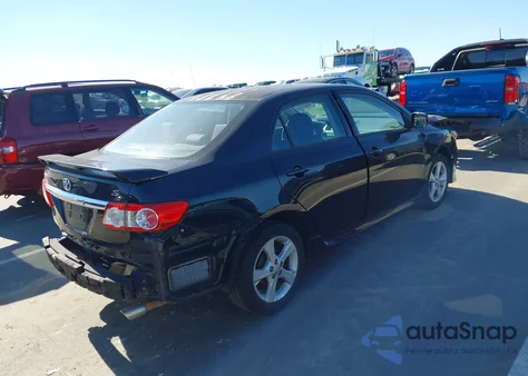 2011 Toyota Corolla S из США, поврежденный, VIN 2T1BU4EE8BC680246